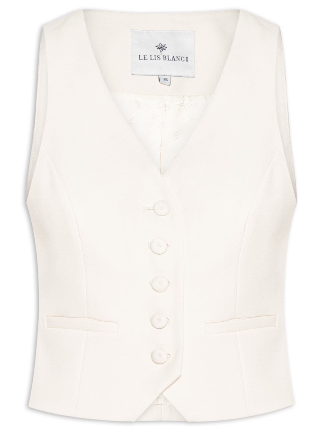 Colete Feminino Stella - Branco