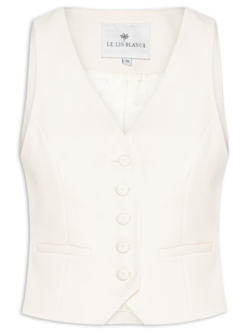 Colete Feminino Stella - Branco