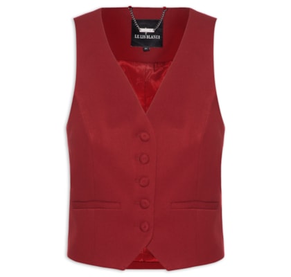 Colete Feminino Stella III - Vermelho