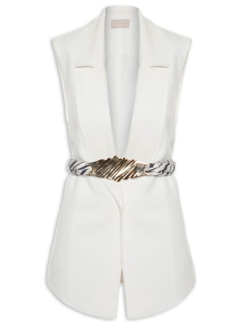 Colete Feminino Sylvie - Branco