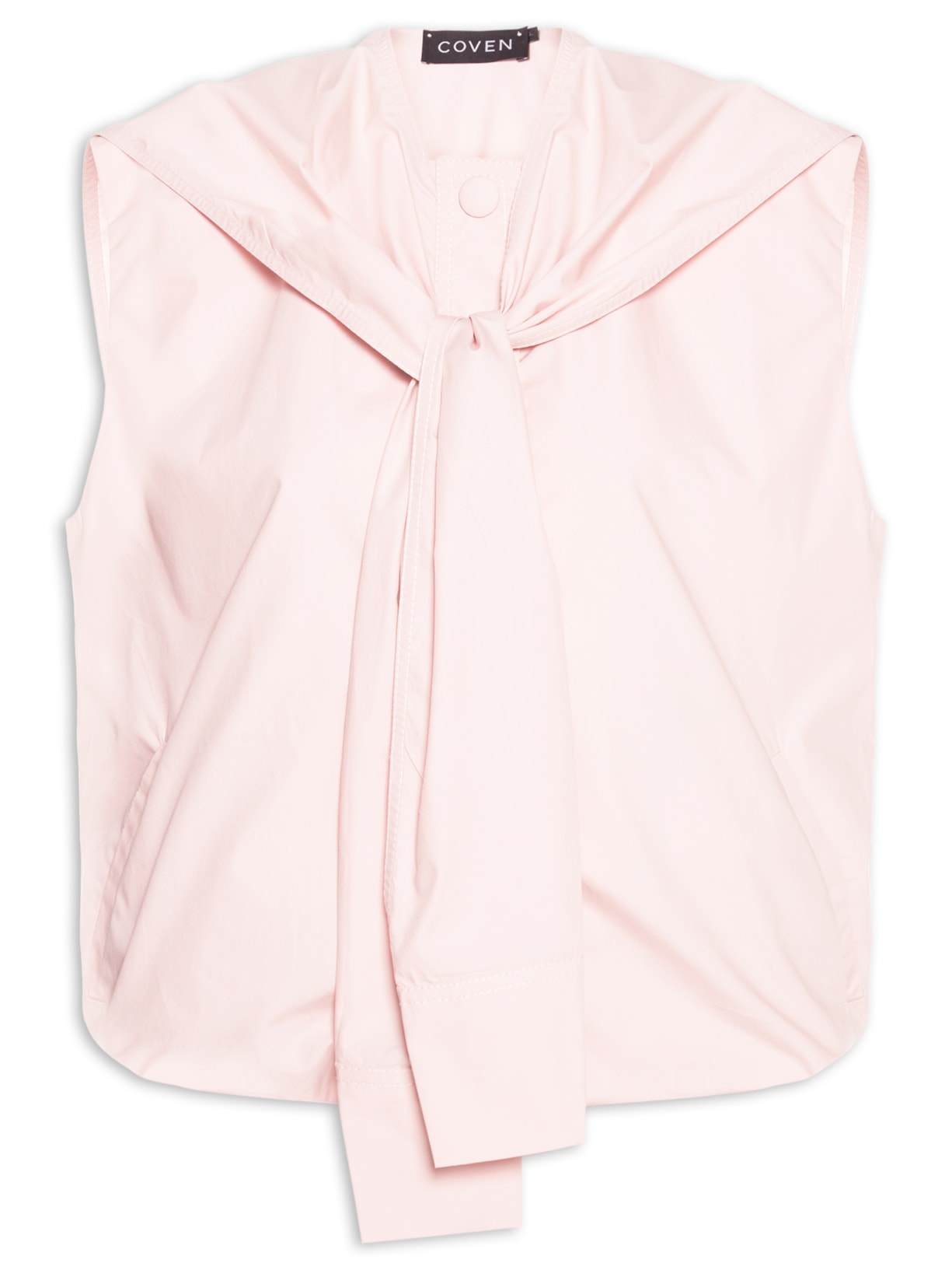 Colete Feminino Tricoline Algodão - Rosa
