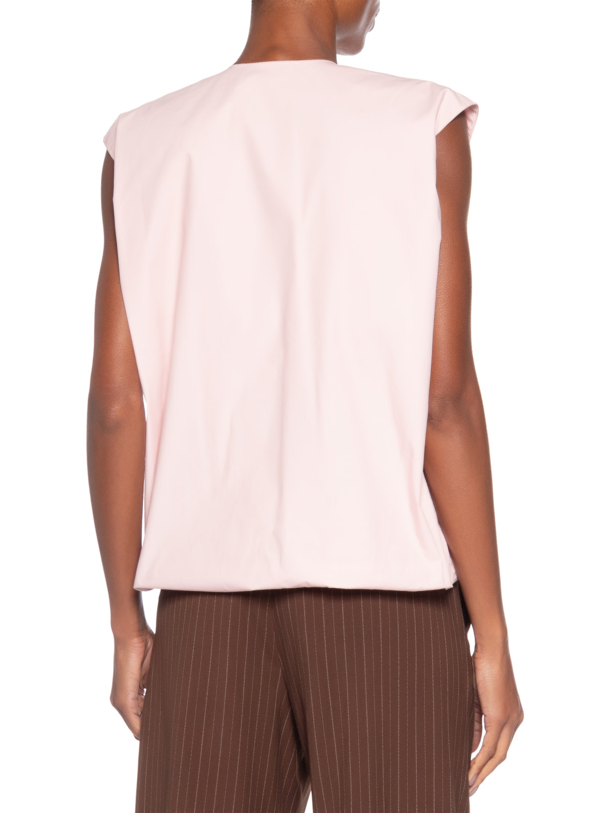 Colete Feminino Tricoline Algodão Rosa Coven
