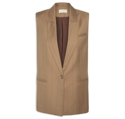 Colete Feminino Virginia - Marrom