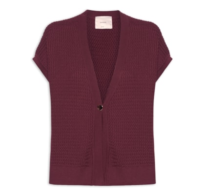 Colete Feminino Virginia - Vermelho