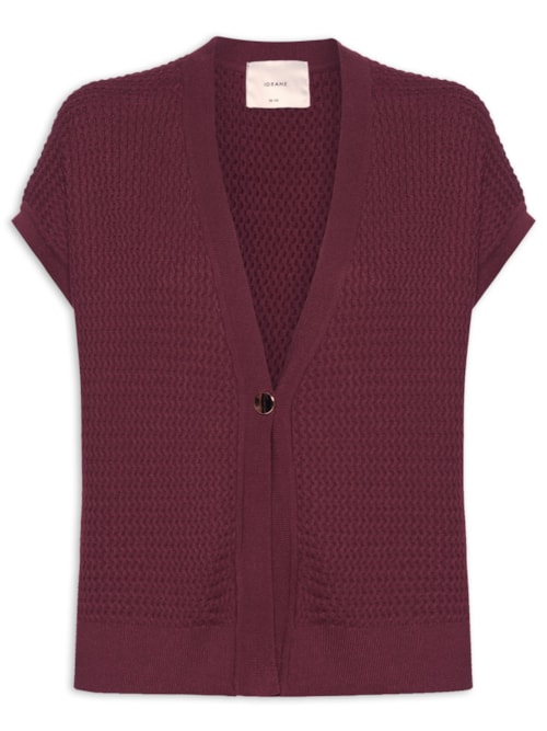 Colete Feminino Virginia - Vermelho