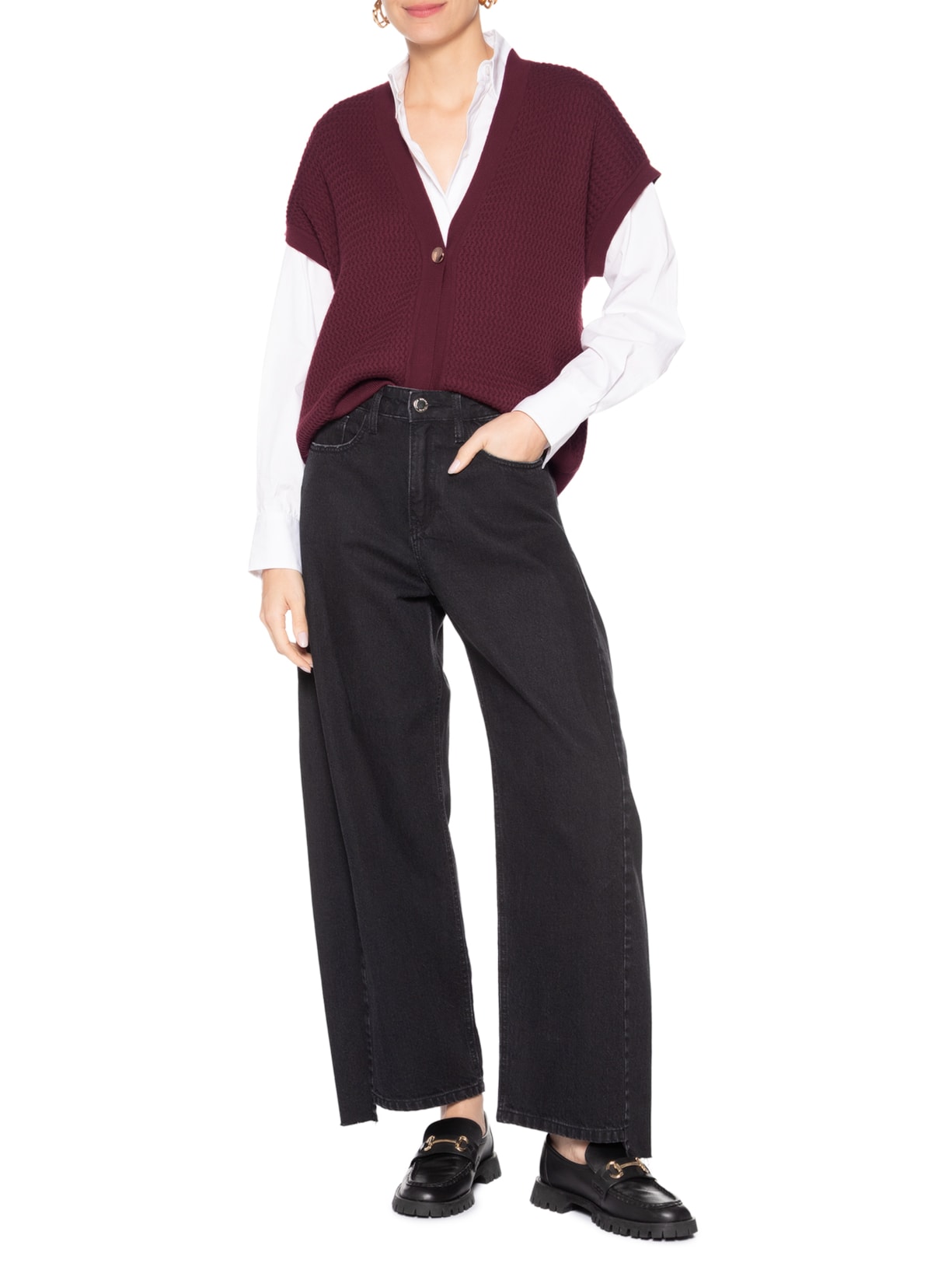 Colete Feminino Virginia Vermelho Iorane