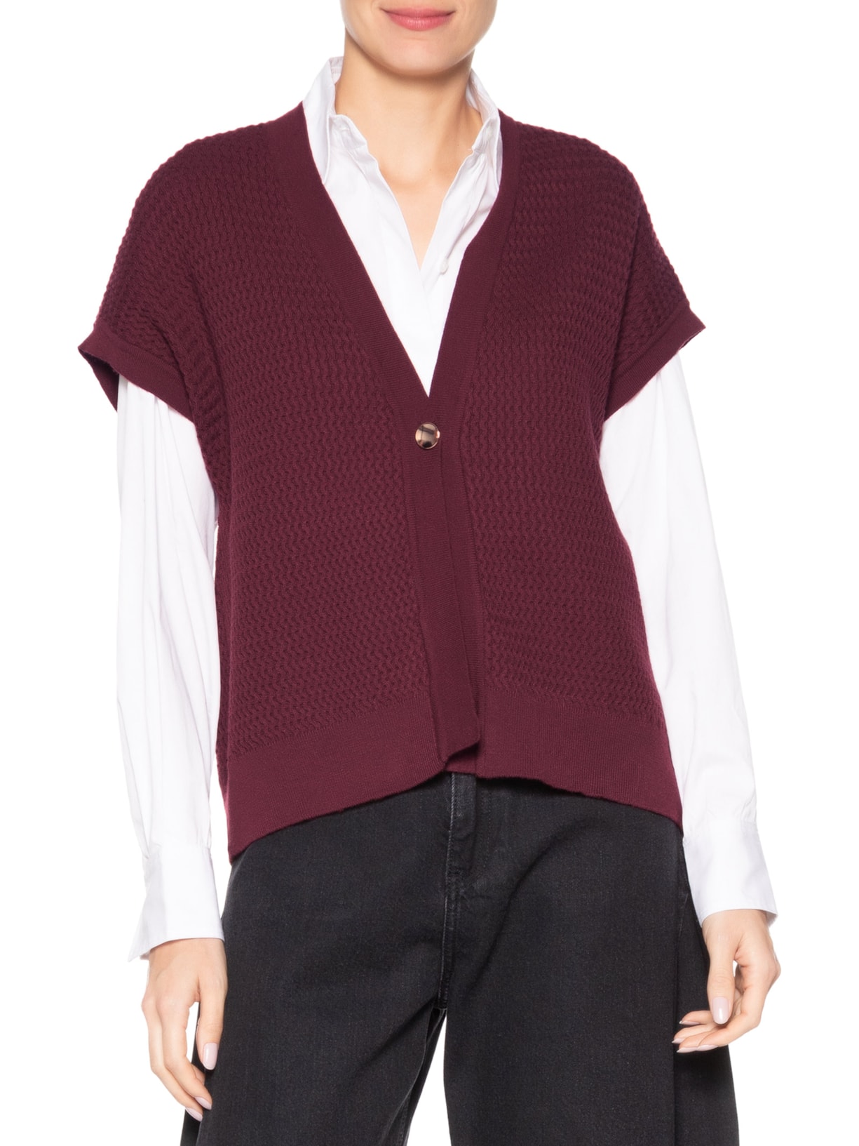 Colete Feminino Virginia Vermelho Iorane