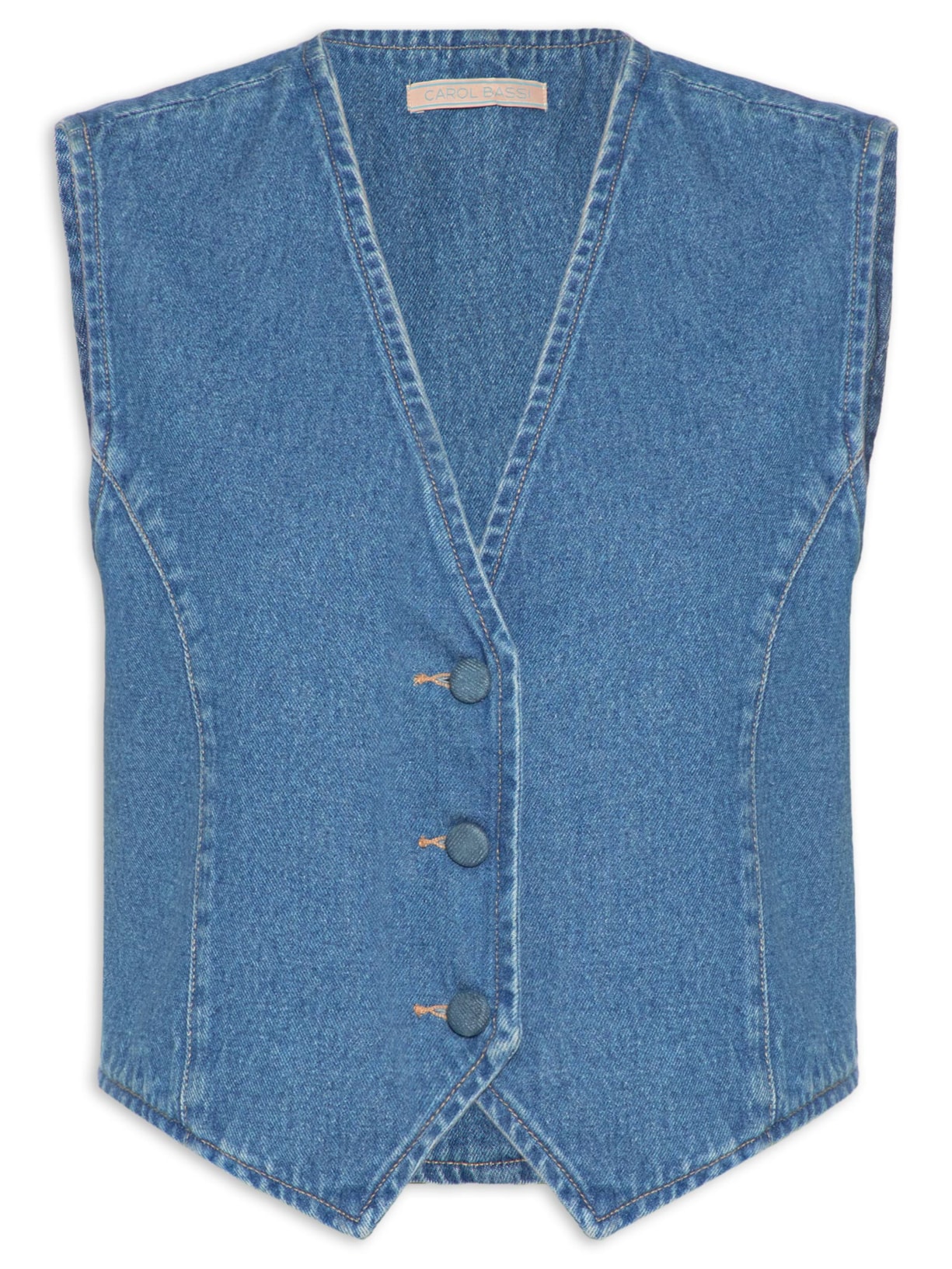 Colete Feminino Yasmin - Azul