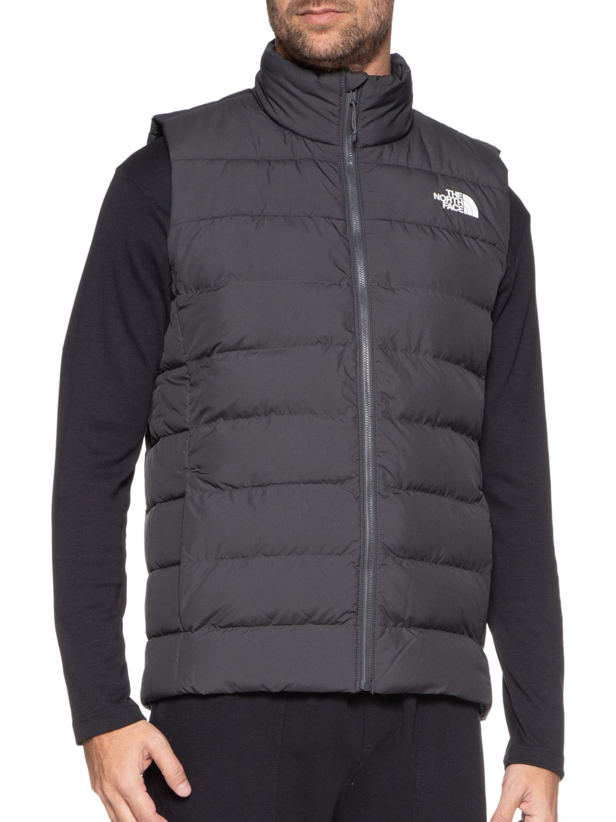Colete Masculino Aconcagua 3 Vest Cinza The North Face