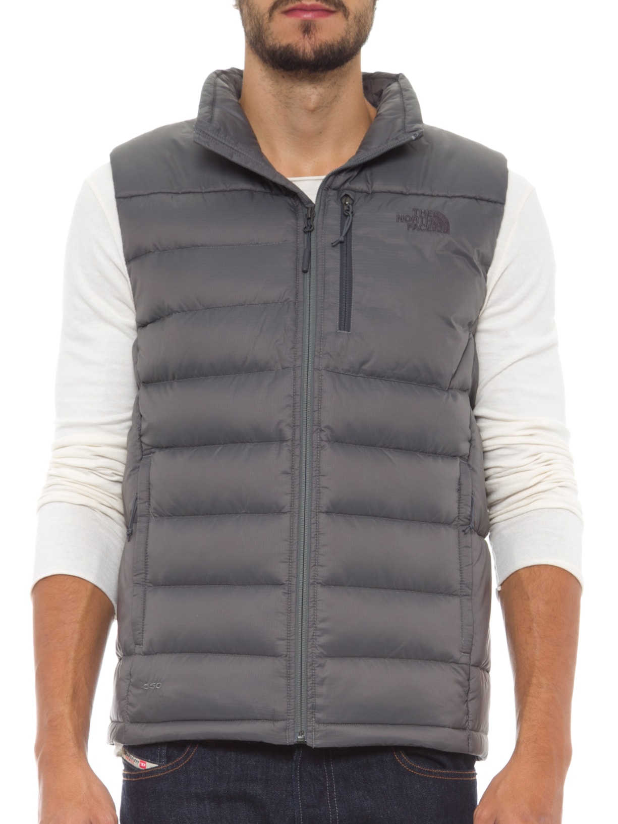 Colete Masculino Aconcagua Vest Cinza The North Face