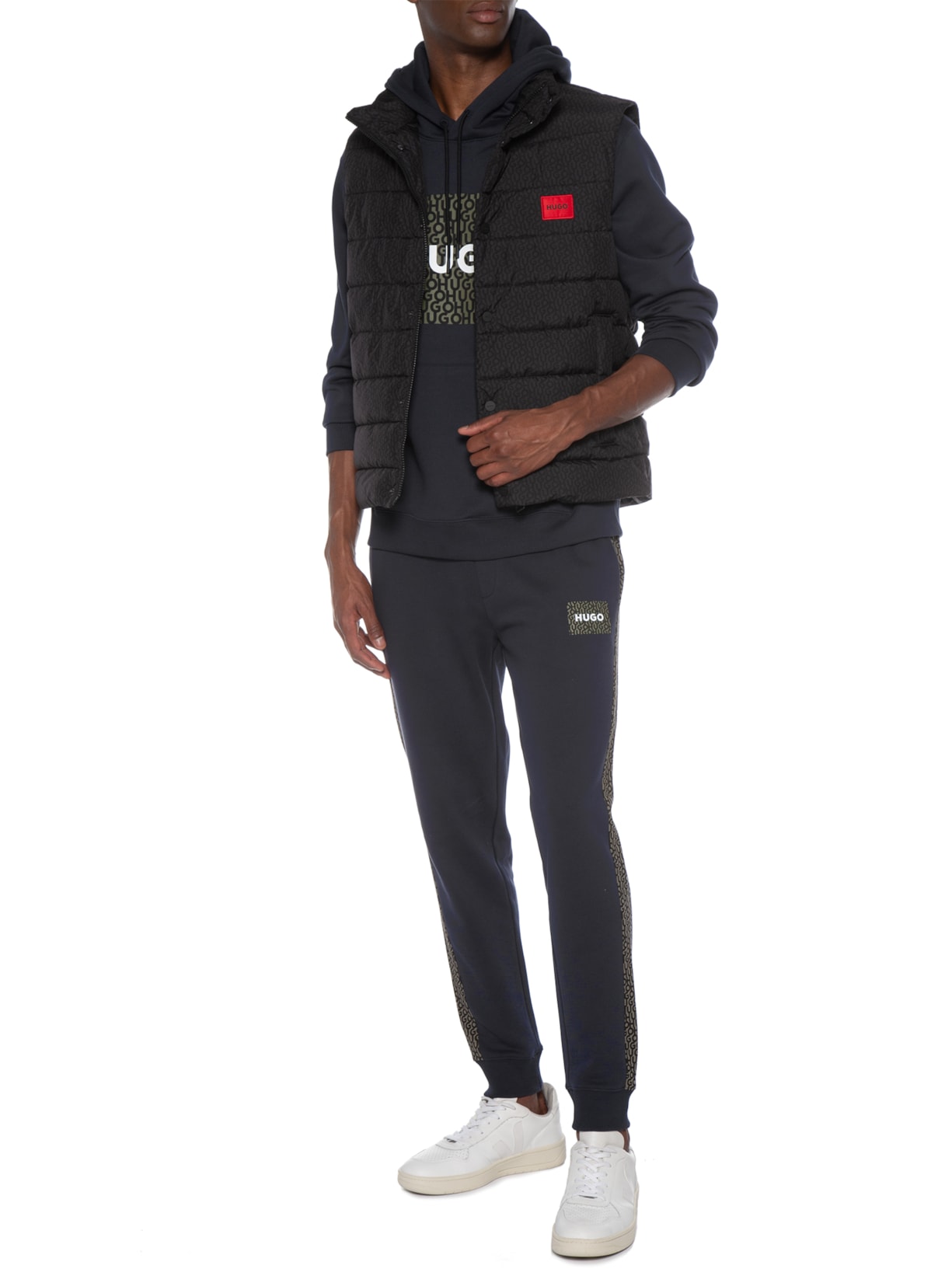 Colete Masculino Baltino Preto Hugo