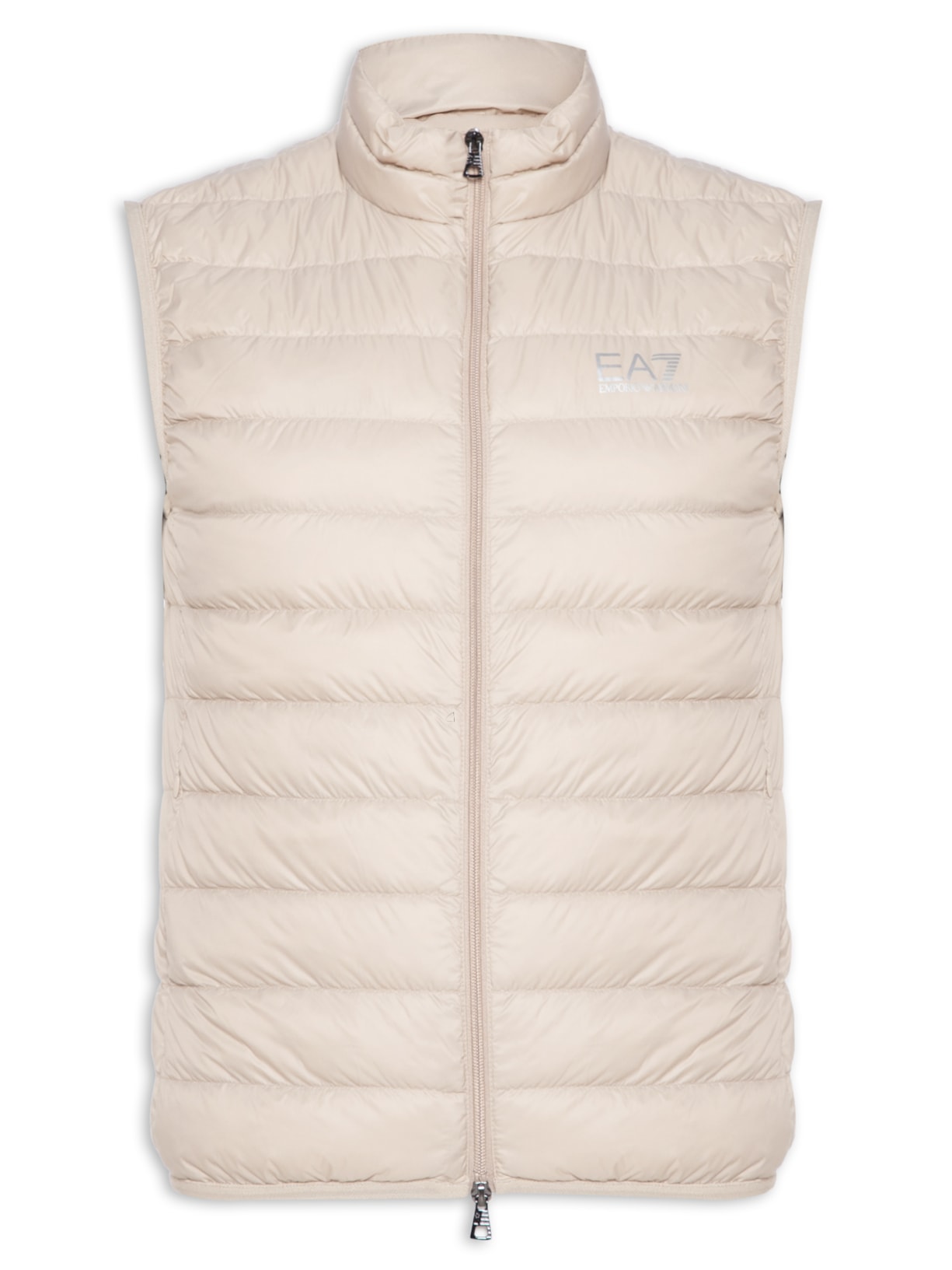 EA7 Emporio Armani Colete Masculino Down Waistcoat Bege
