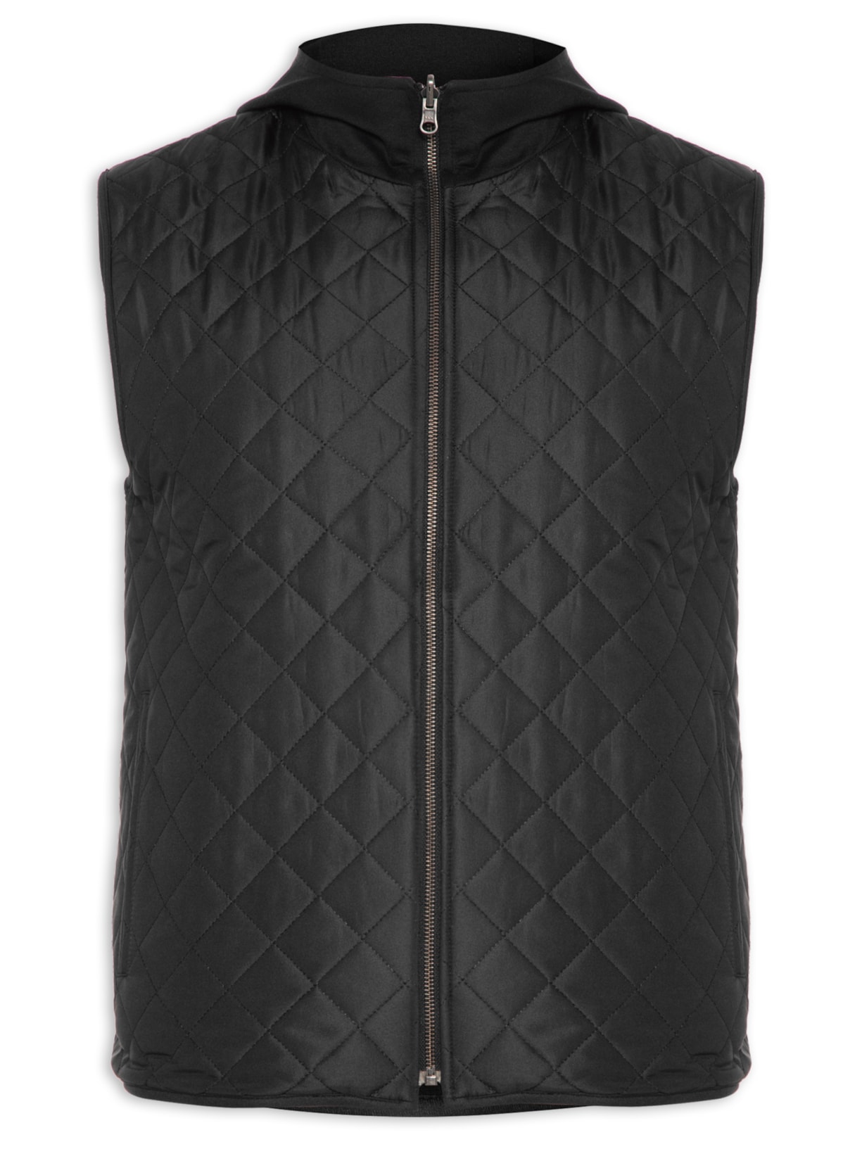 Colete Masculino Dupla Face - Preto