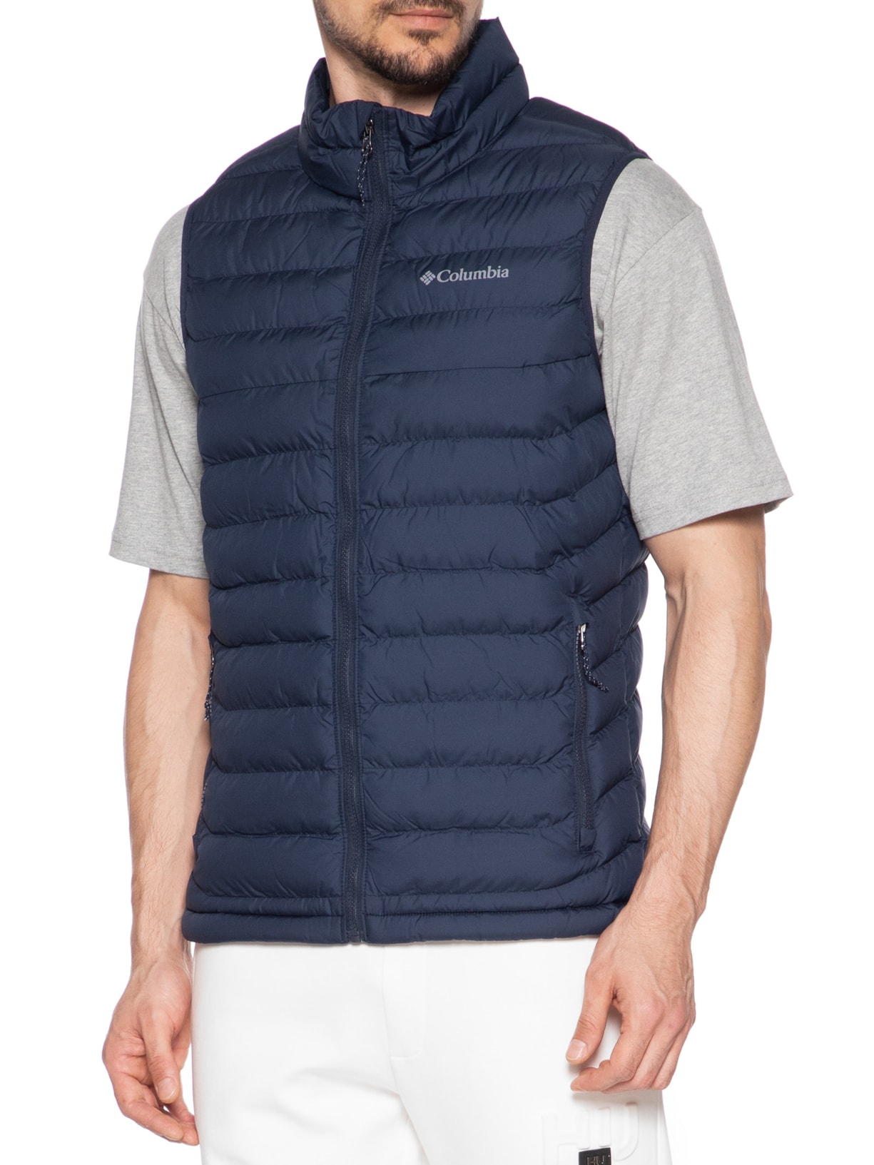 Colete Masculino Powder Lite™ II Omni-heat Reflective Azul Columbia