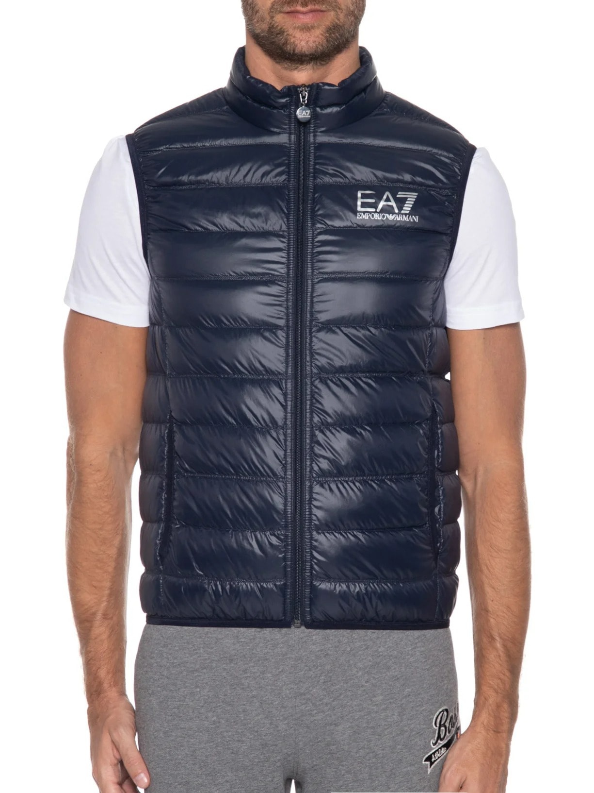 Colete Masculino Puffer Azul Ea7 Emporio Armani