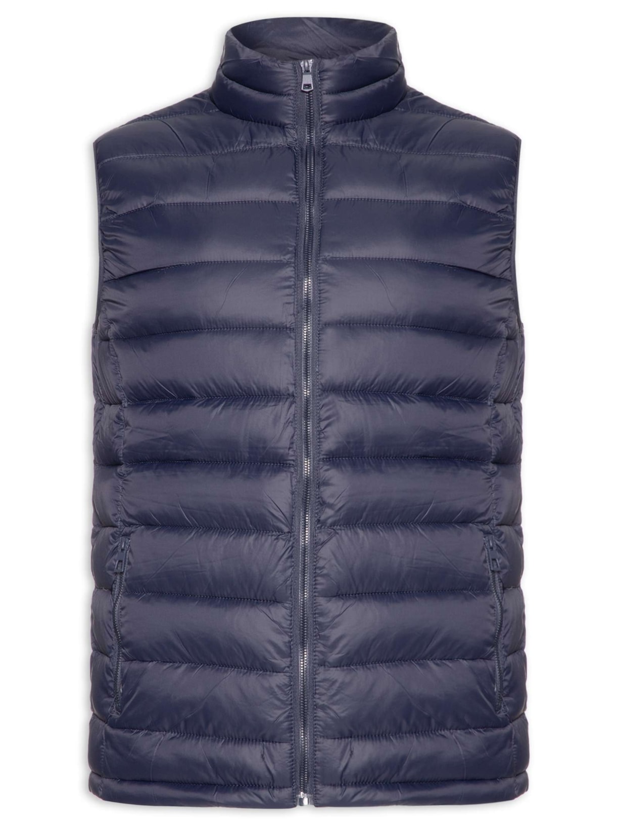Colete Masculino Puffer Azul Basiq Men