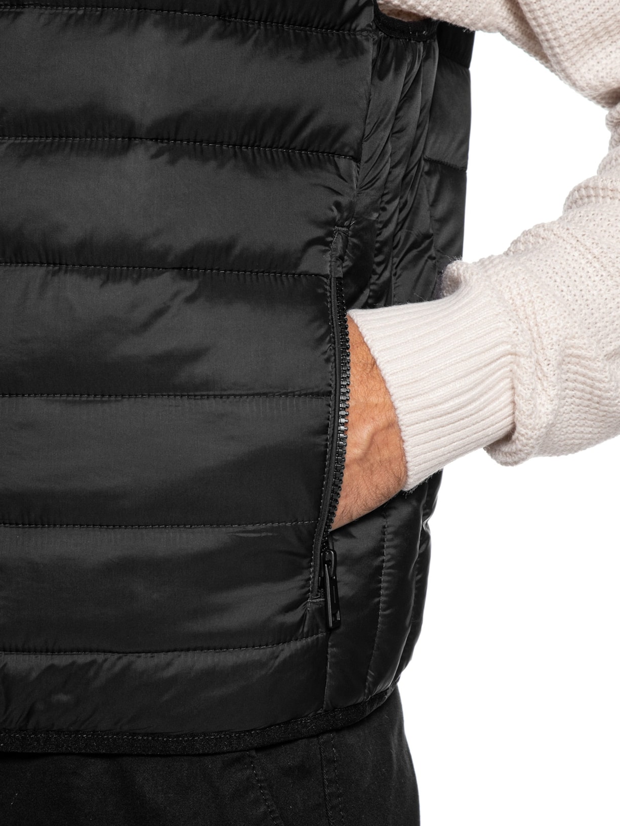 Colete Masculino Puffer Bradley Light Preto Jack & Jones