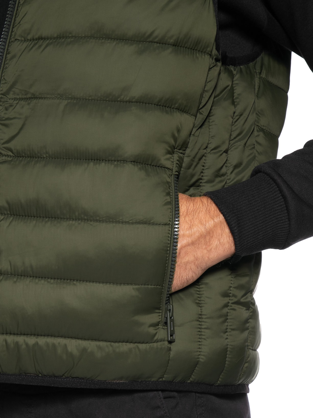 Colete Masculino Puffer Bradley Light Verde Jack & Jones