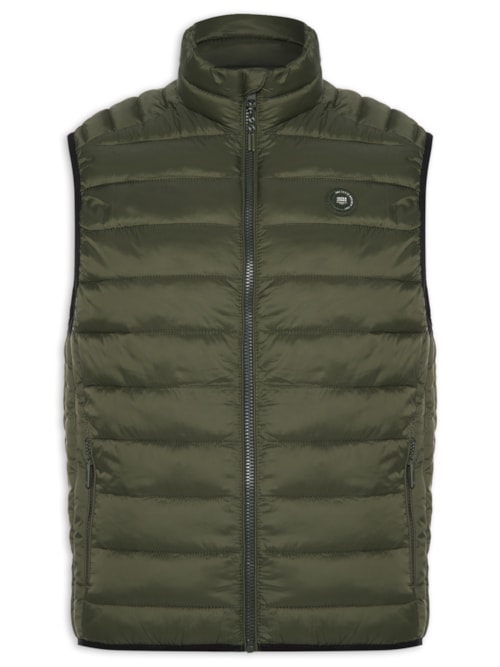Colete Masculino Puffer Bradley Light - Verde