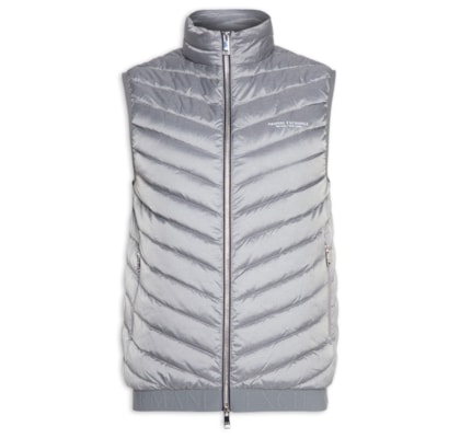 Colete Masculino Puffer - Cinza
