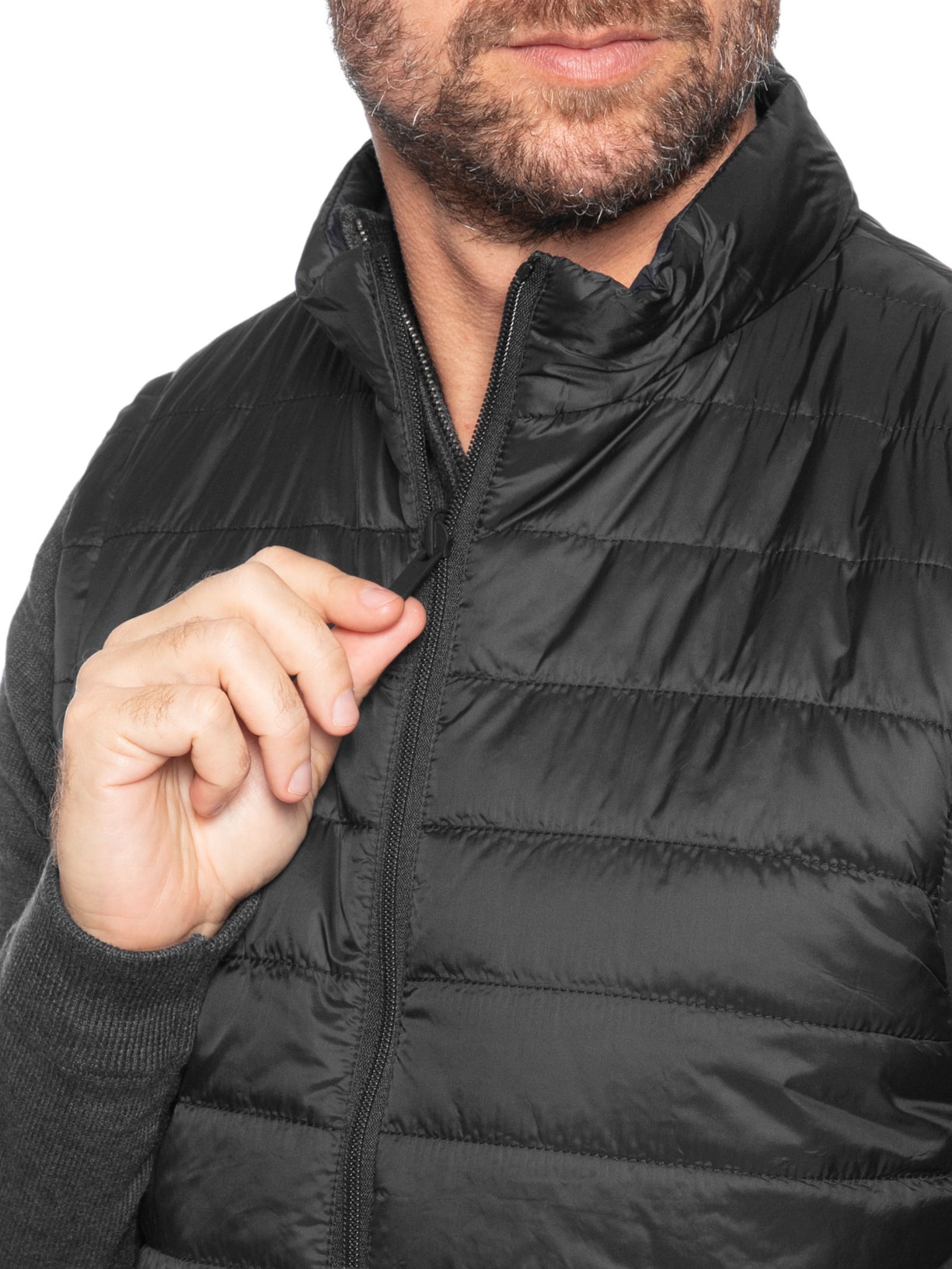 Colete Masculino Puffer Dupla Face Azul '2 Essential