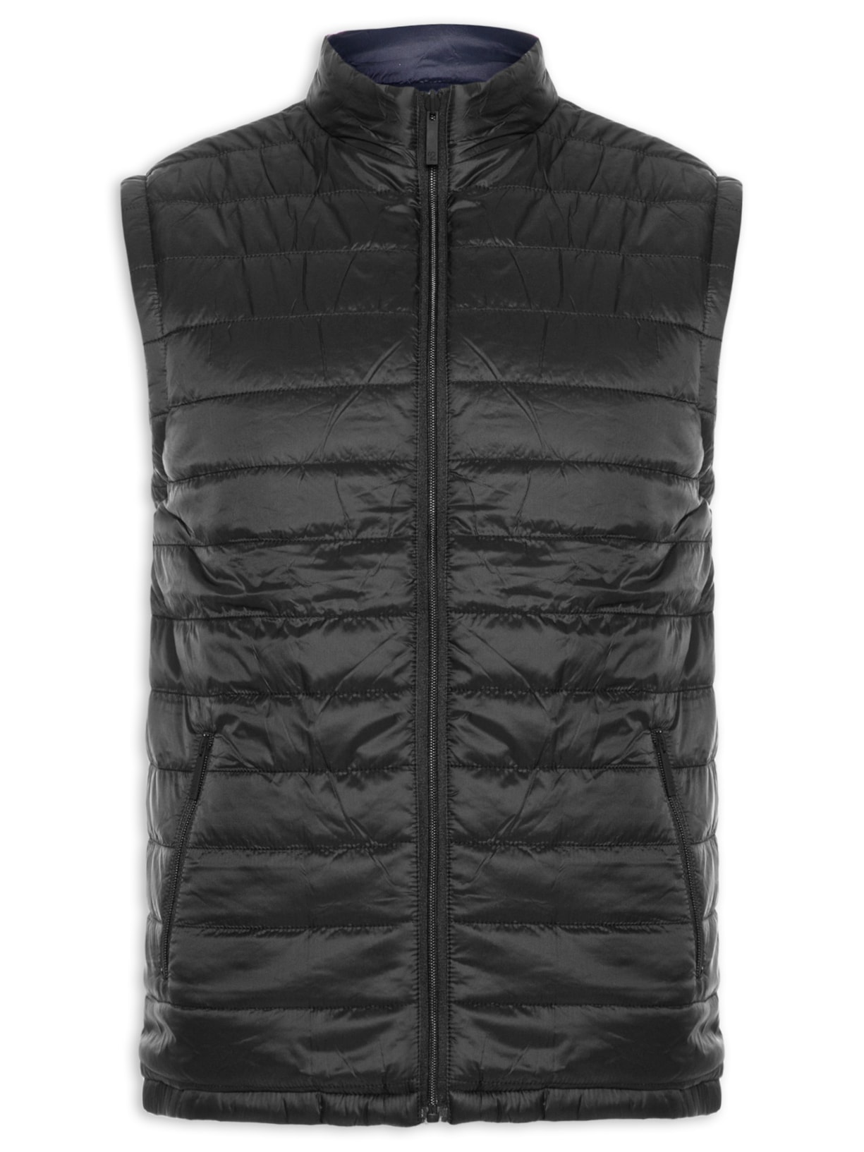 Colete Masculino Puffer Dupla Face Azul '2 Essential