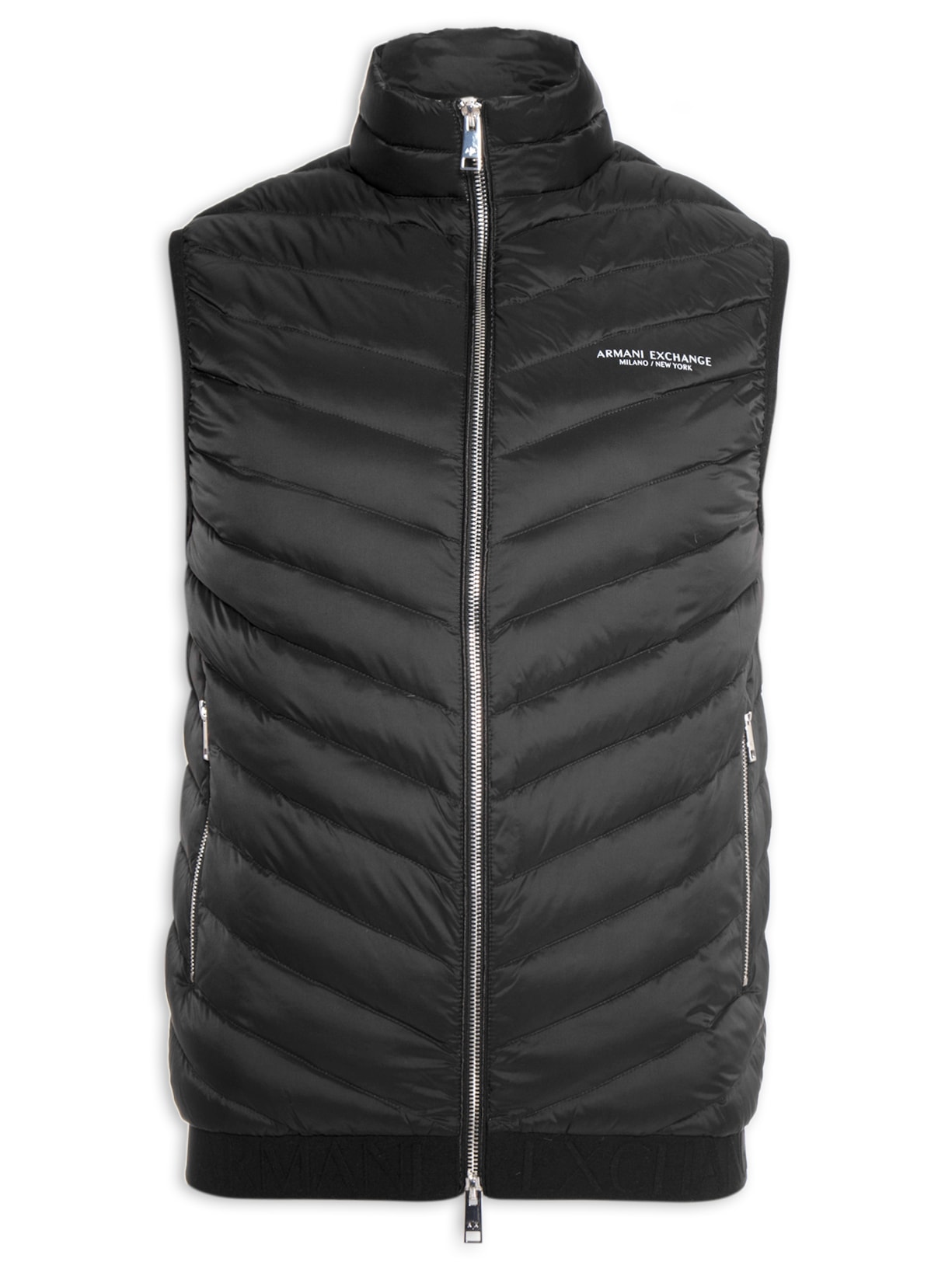 Colete Masculino Puffer - Preto