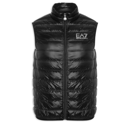 Colete Masculino Puffer - Preto