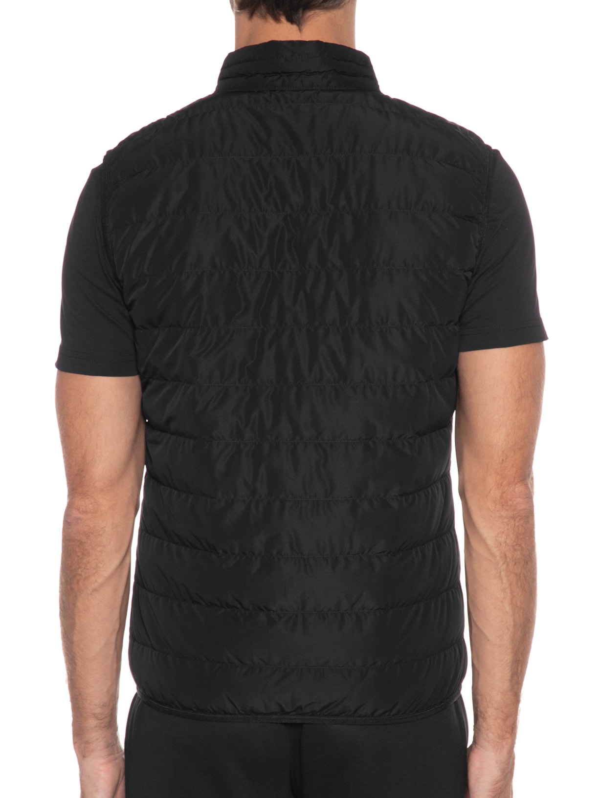 Colete Masculino Puffer Preto Ea7 Emporio Armani