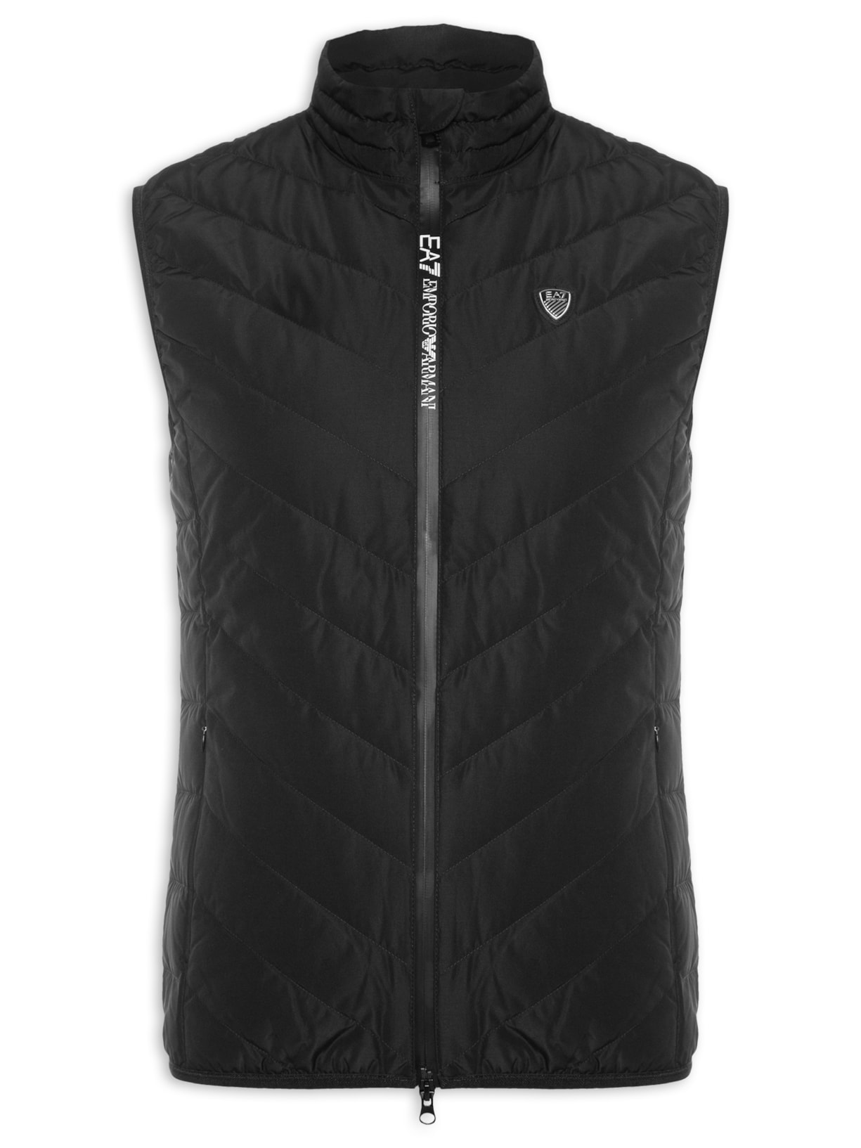 Colete Masculino Puffer Preto Ea7 Emporio Armani