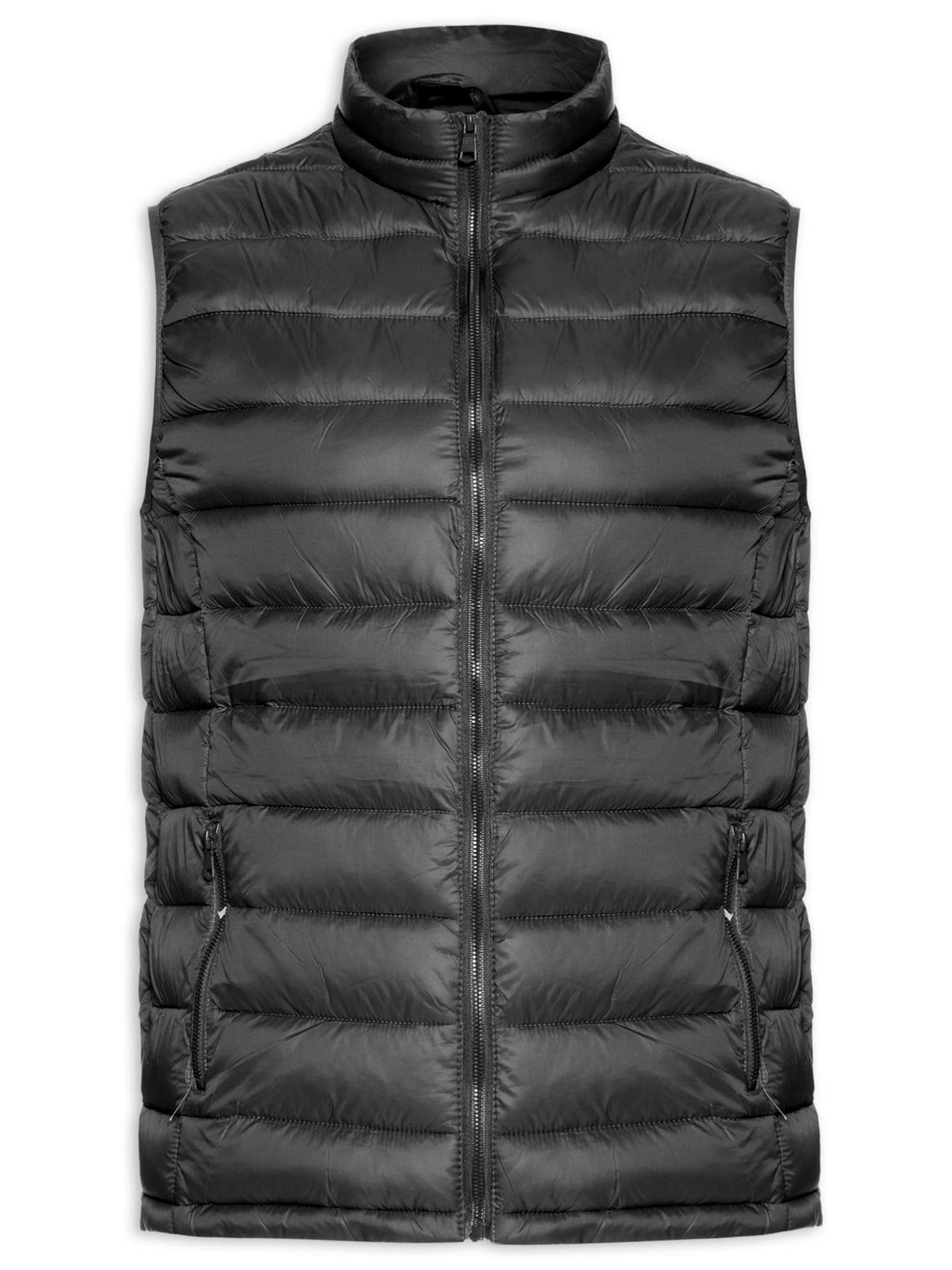 Colete Masculino Puffer Preto Basiq Men