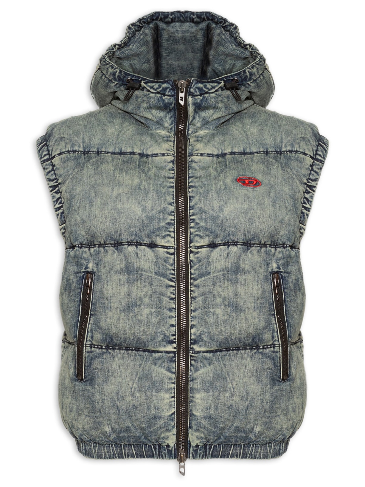 Colete Masculino Puffer W Mons Matelassê - Azul