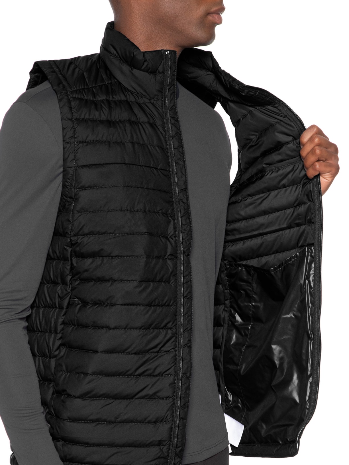 Colete Masculino Silver Falls II Omni-Shield Repellent Preto Columbia