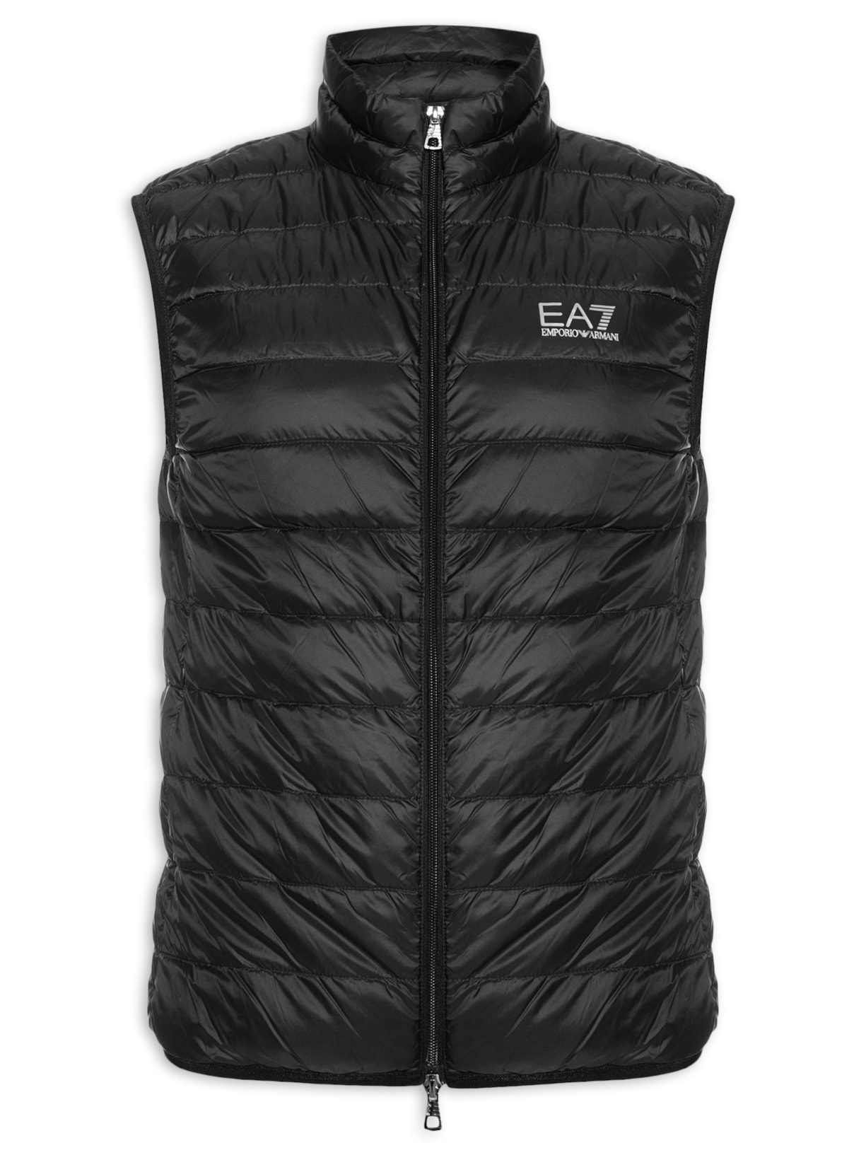 Colete Masculino Train Core Down Light Preto Ea7 Emporio Armani