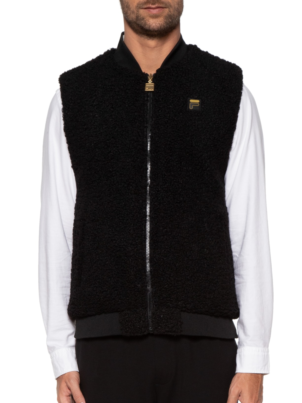 Colete Masculino Zenga Marrom Fila