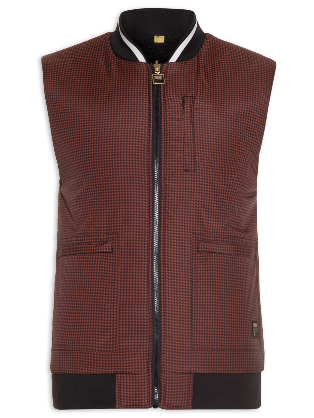 Colete Masculino Zenga Marrom Fila