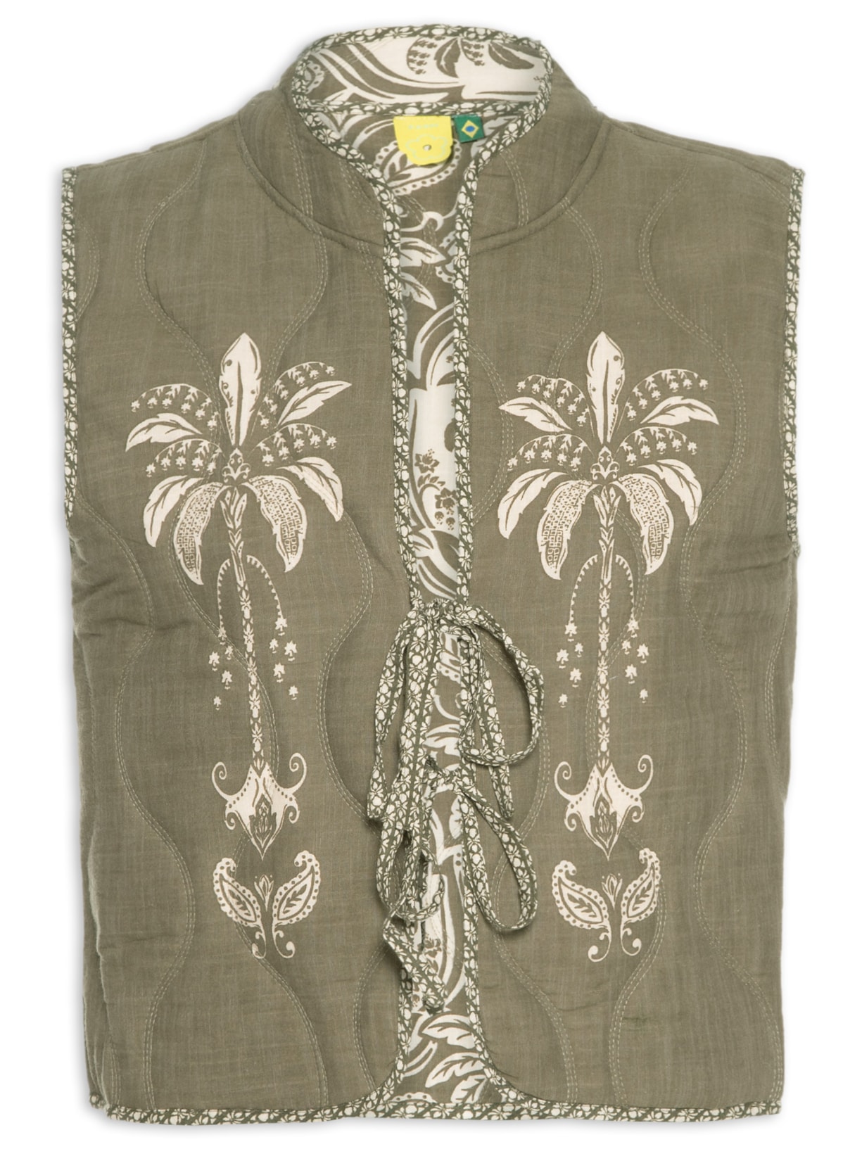 Colete Serra Tropical - Verde