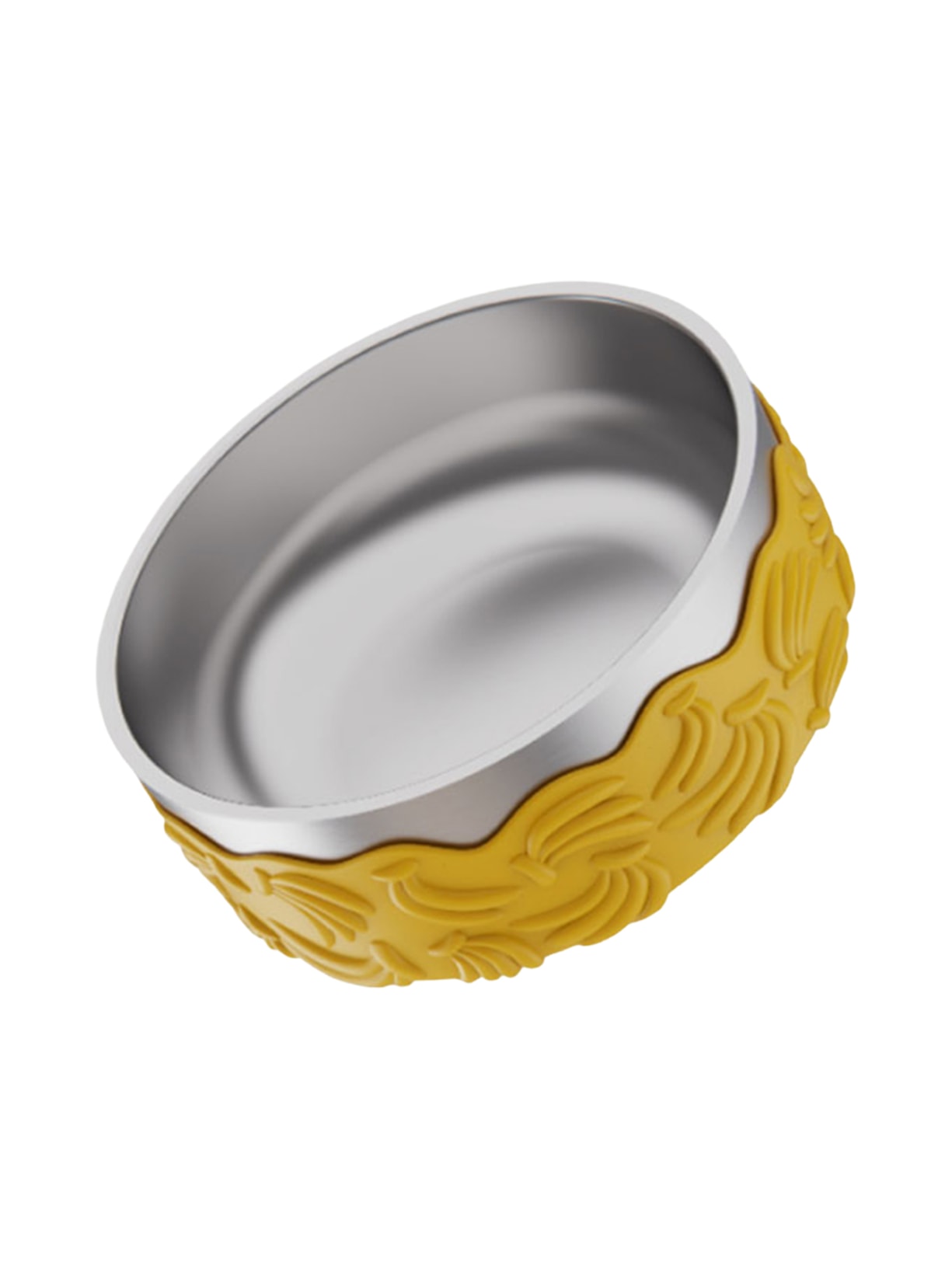 Comedouro Tuff Bowl Bananas Amarelo Farm Etc + Zeedog