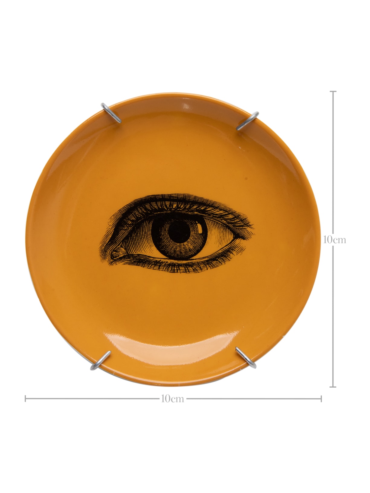 Conjunto 2 Pratos Ocre Olhos Bege Greghi Design