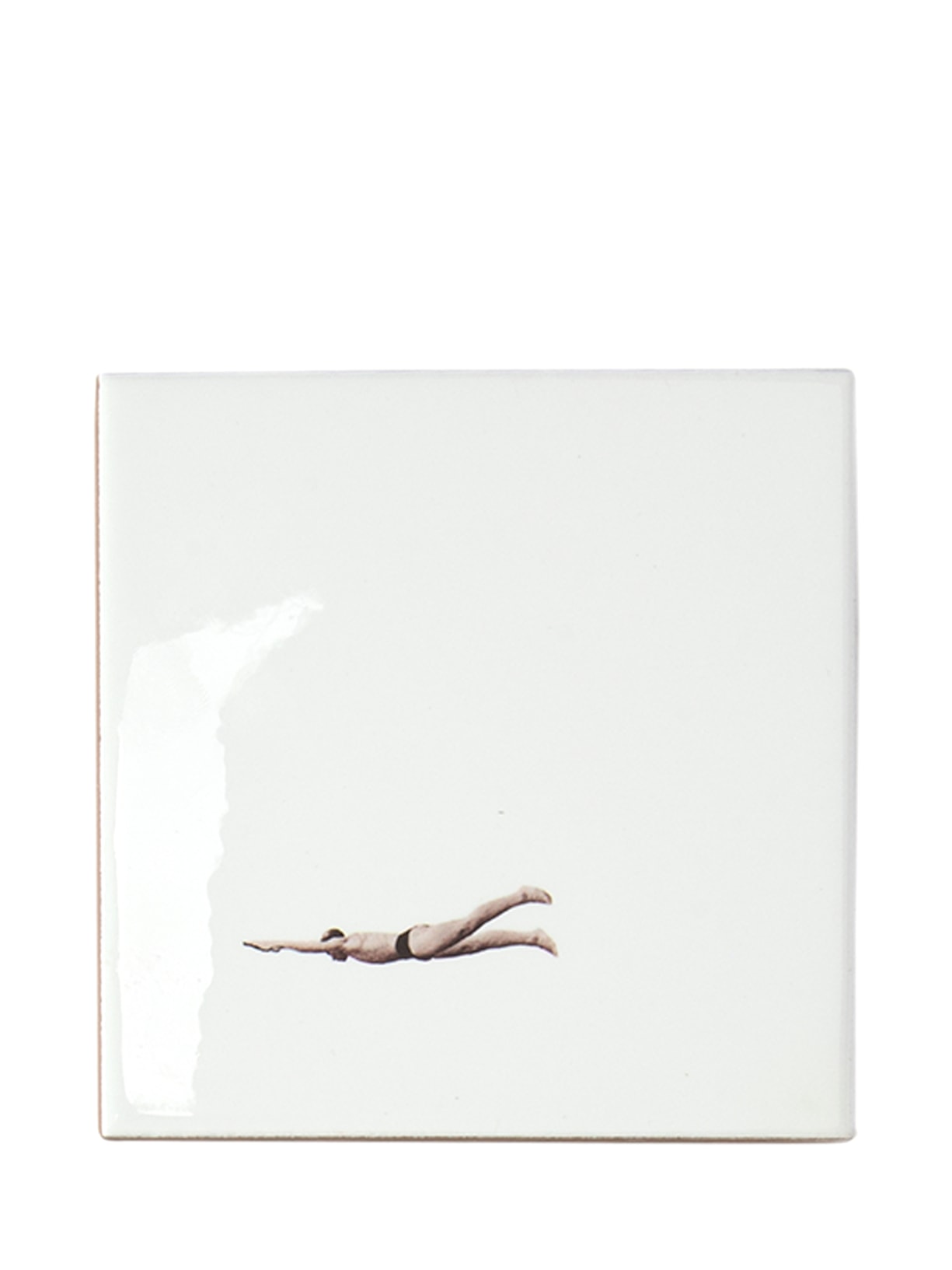 Conjunto 4 Azulejos Mergulhinho Branco Greghi Design