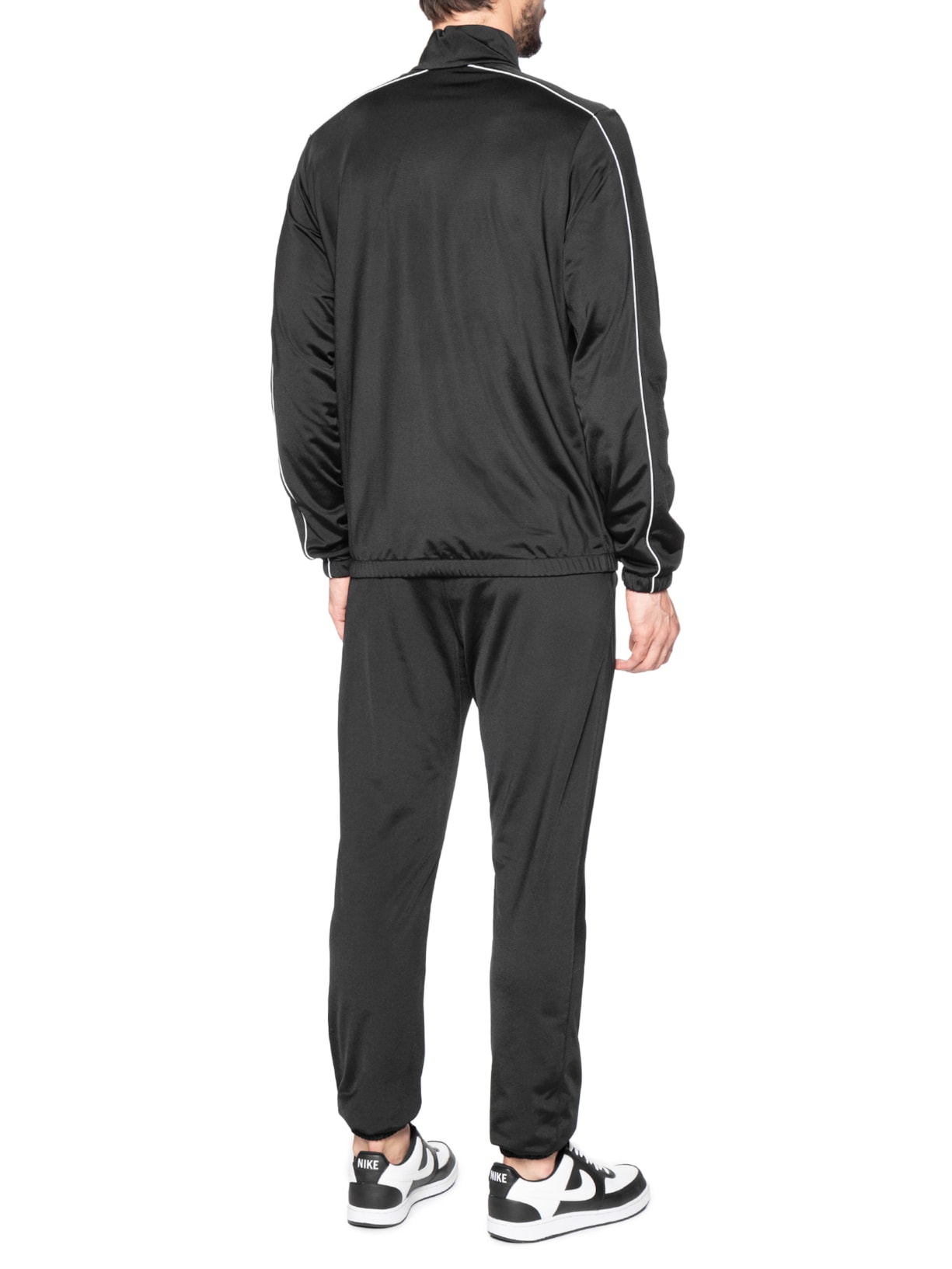 Conjunto Agasalho Masculino Club Poly Knit Tracksuit Preto Nike