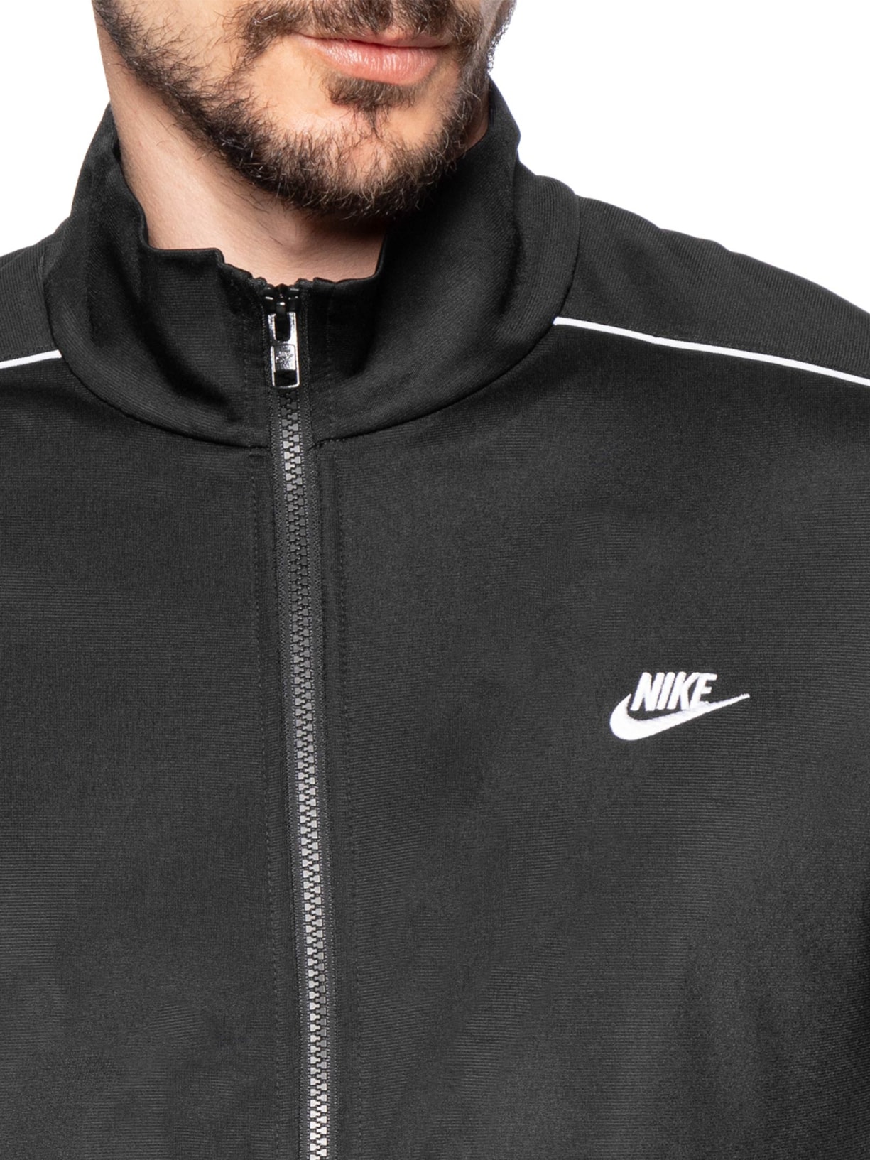 Conjunto Agasalho Masculino Club Poly Knit Tracksuit Preto Nike