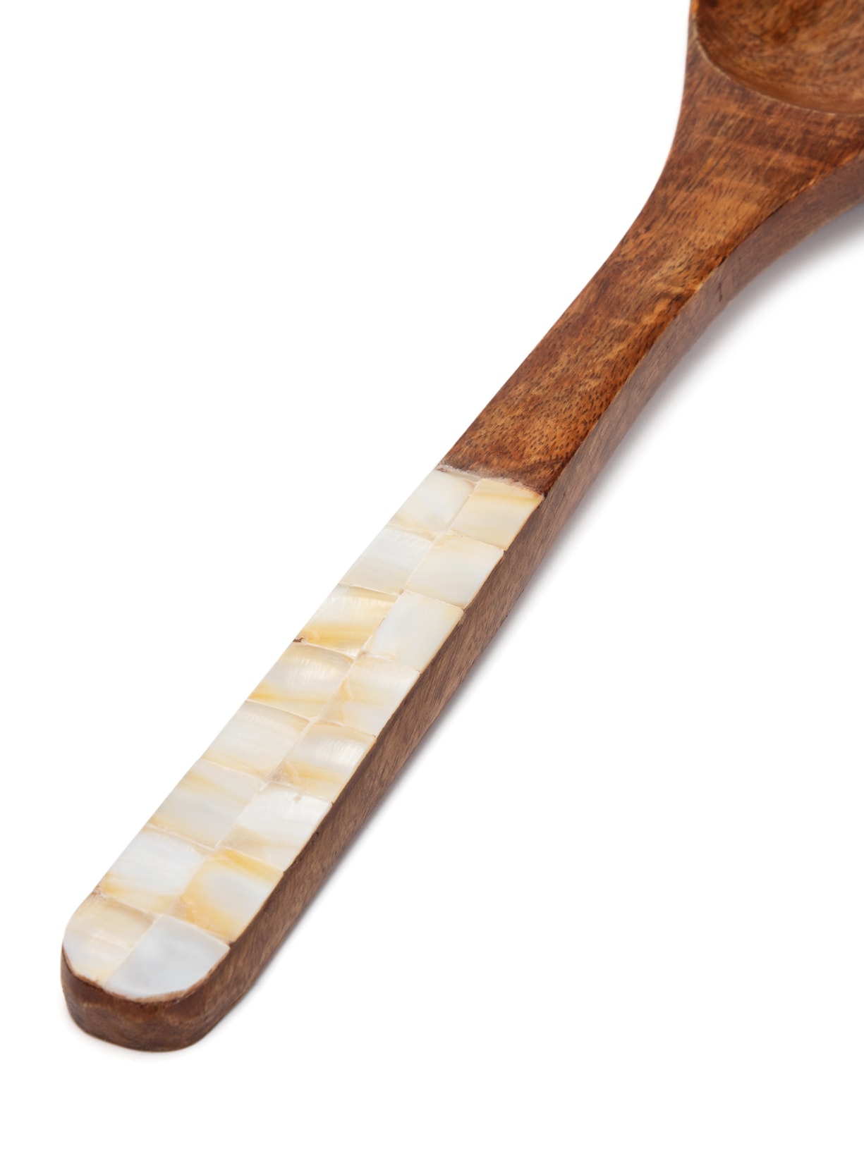 Conjunto de 2 Talheres Para Salada Em Madeira Mango Natural Marrom '2Home