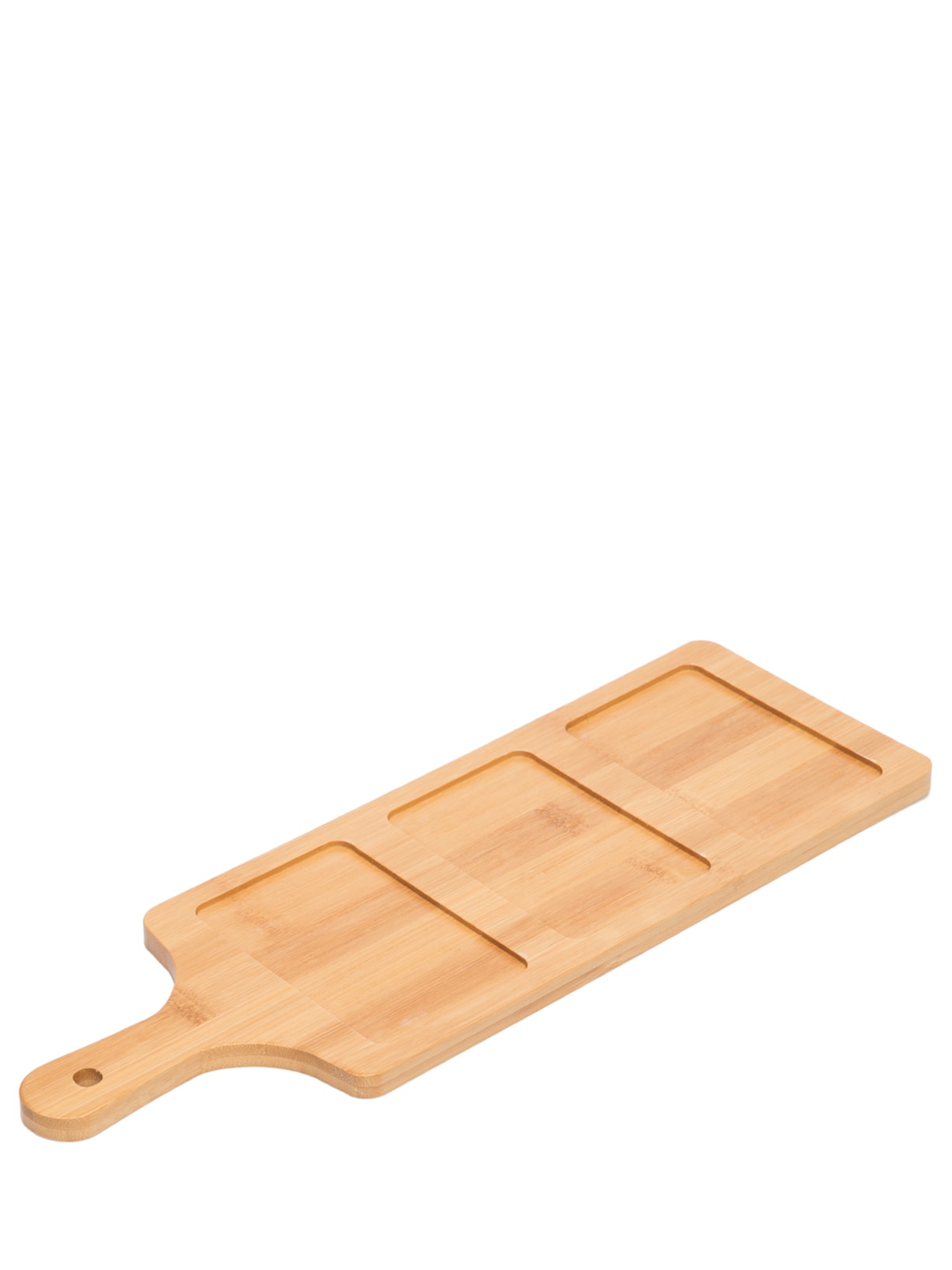 Conjunto de 3 Petisqueiras Em Porcelana Com Tábua Branco '2Home