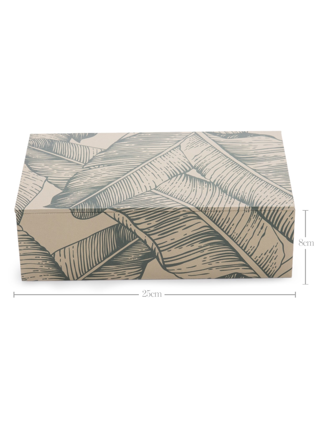 Conjunto de Caixa Decorativas Em Canvas Verde '2Home