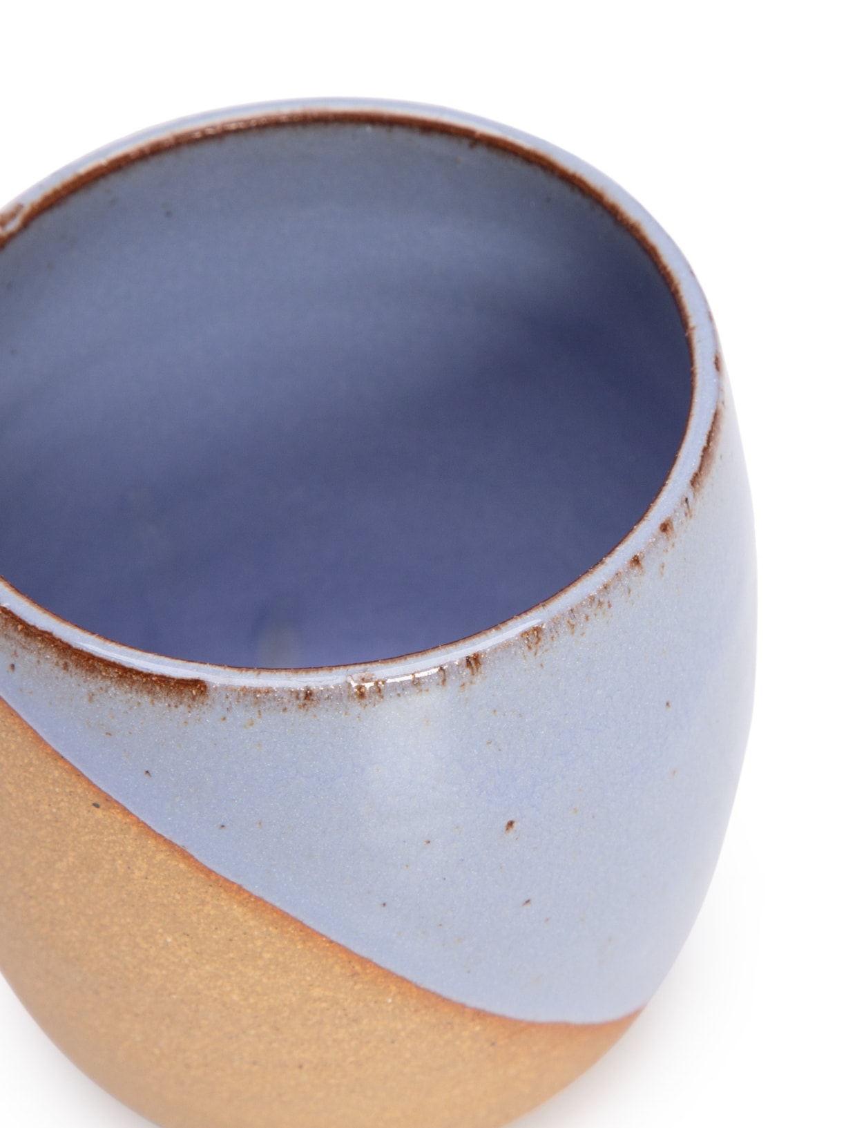 Conjunto De Copo Tulipa 2 Unidades Azul Luli Ateliê