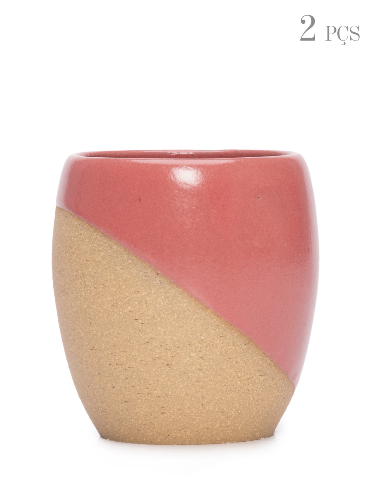 Conjunto De Copos Tulipa 2 Unidades Rosa Luli Ateliê