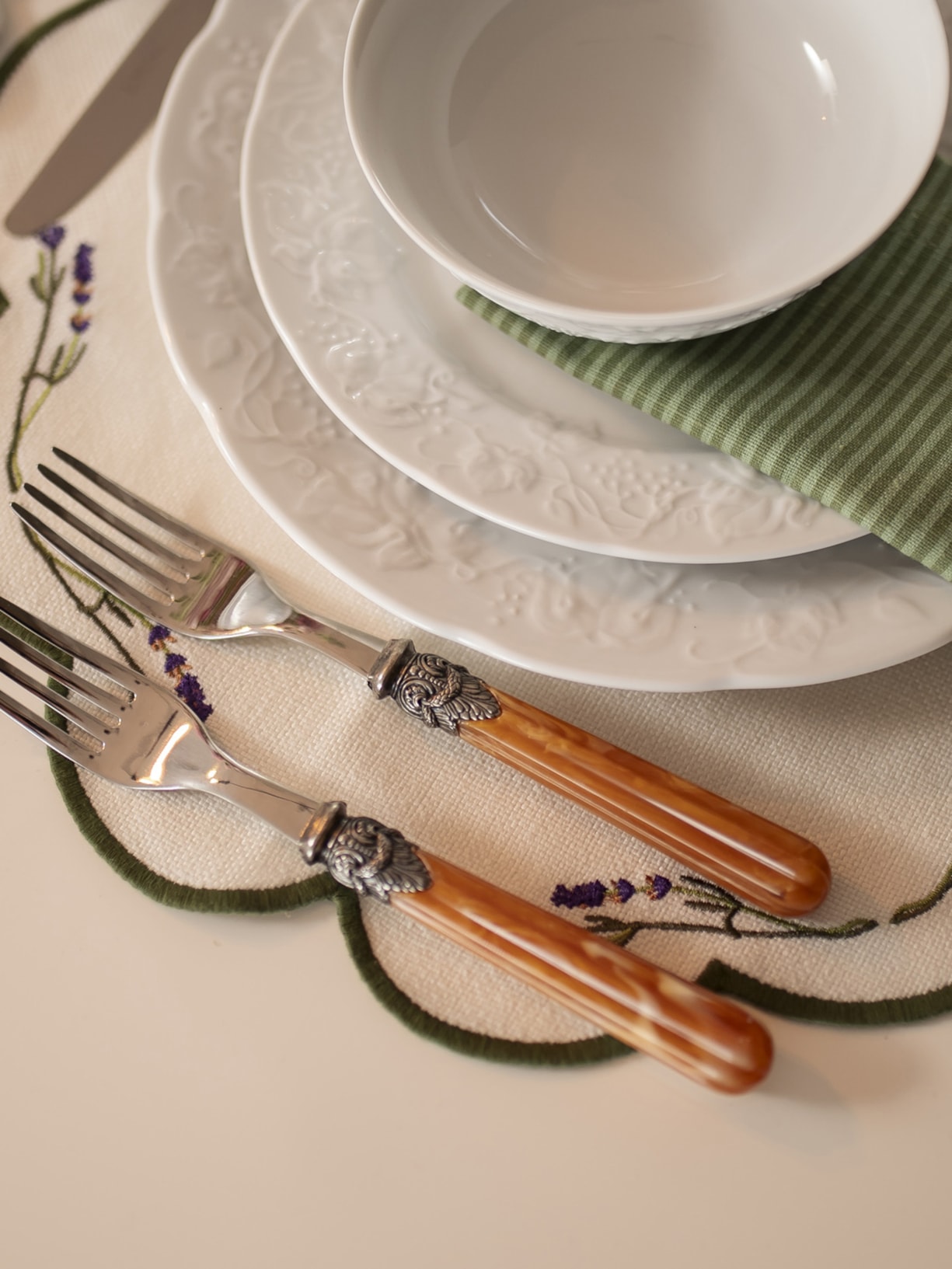 Conjunto De Pratos Fundos Limoges Vendange Em Porcelana 6 Peças Branco Wolff