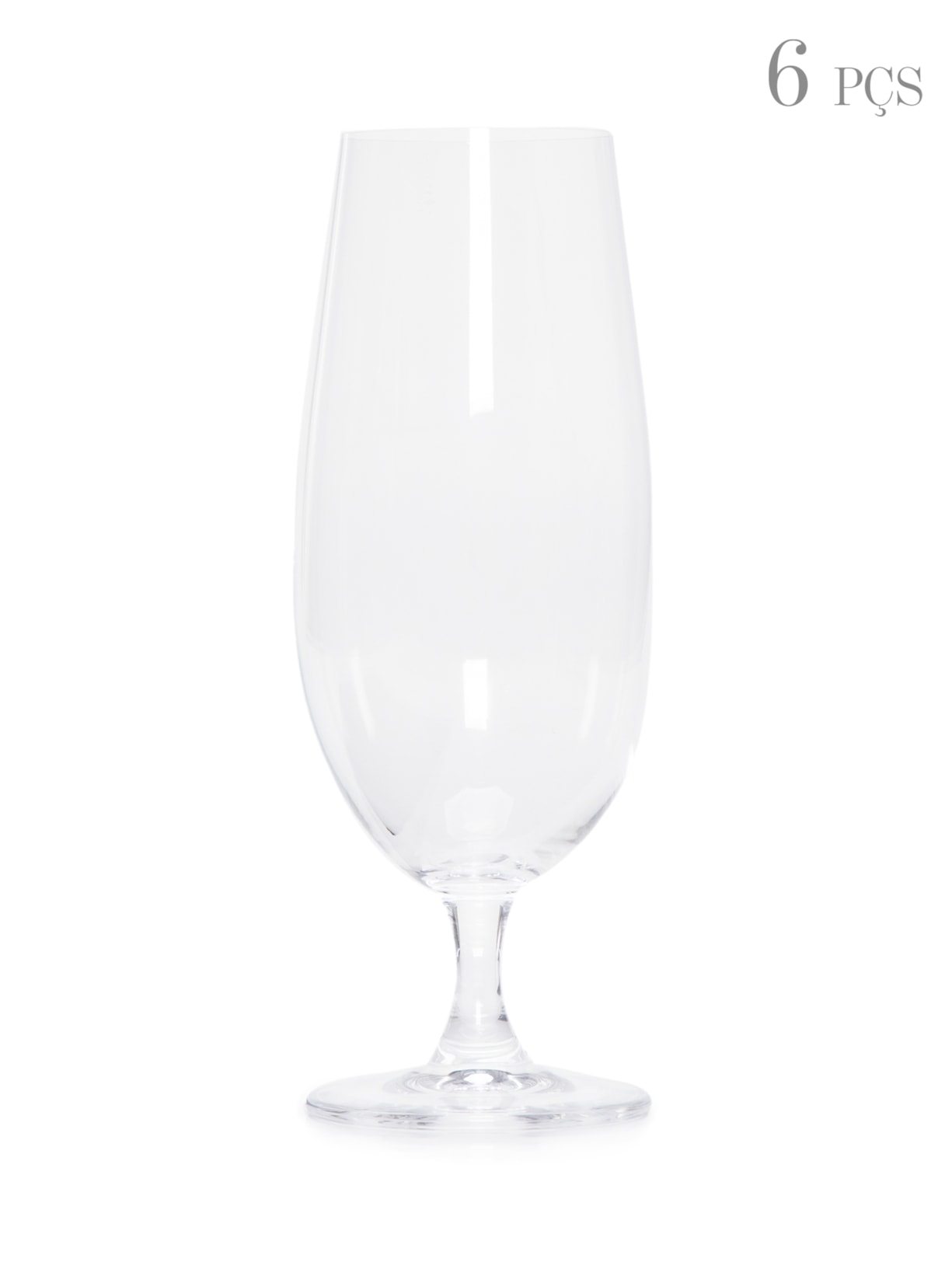 Conjunto de Taças Para Cerveja Gastro/colibri 380ml em Cristal Ecológico 6 Peças Crystal Bohemia