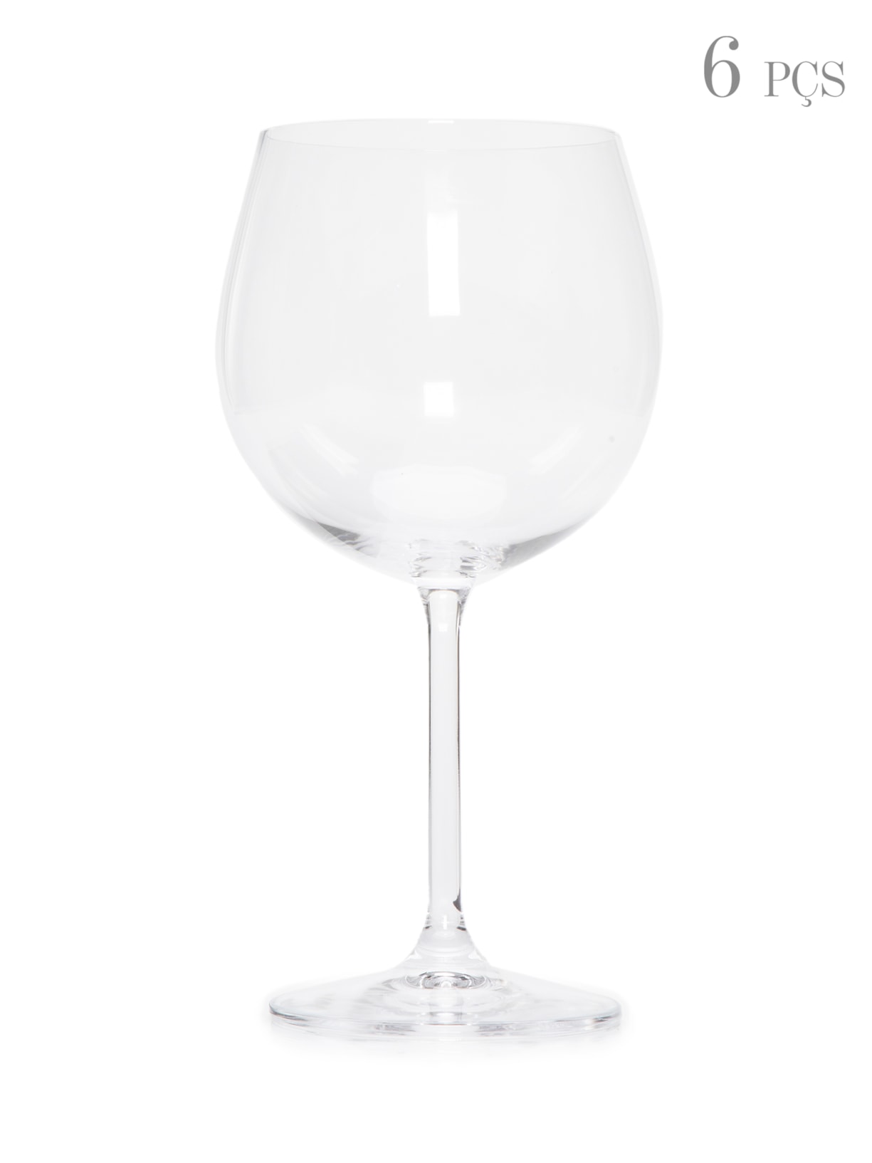 Conjunto de Taças Para Gin Gastro/Colibri 570ml Em Cristal Ecológico 6 Peças